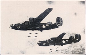 B-24 Liberator in azione