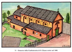 Disegno di Giuseppe Roggero – pubblicato nel volume: In cammino da duemila anni sulla strada della storia