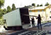 recupero quadro scuola piolesca - camion per trasporto