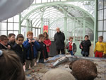 Bambini delle scuole in visita
