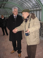 Assessore Gavazzi e Giuseppe Roggero