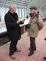 Assessore Gavazzi e Giuseppe Roggero