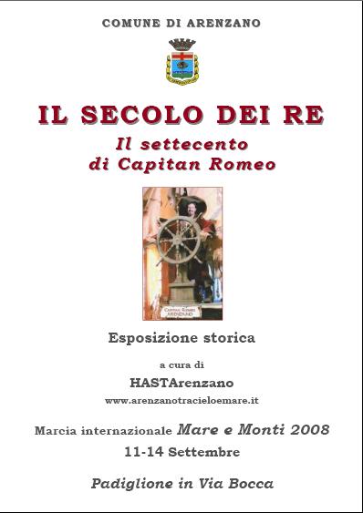 Manifesto - IL SECOLO DEI RE - IL SETTECENTO DI CAPITAN ROMEO